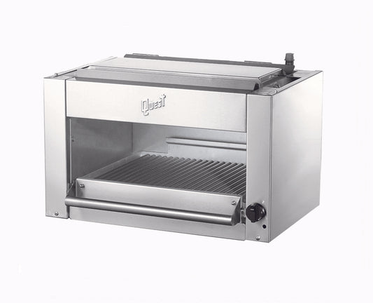 Quest | Grille salamandre avec grille déroulante, 24 po, gaz naturel