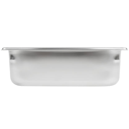 Vollrath Super Pan V 1/3 Size Food Pan, 4" Deep, 22 Gauge Stainless Steel - 30342