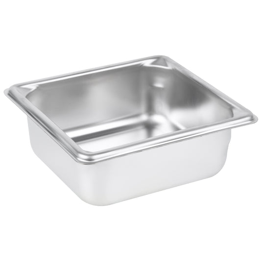 Vollrath Super Pan V 1/6 Size Food Pan, 2.5" Deep, 22 Gauge Stainless Steel - 30622
