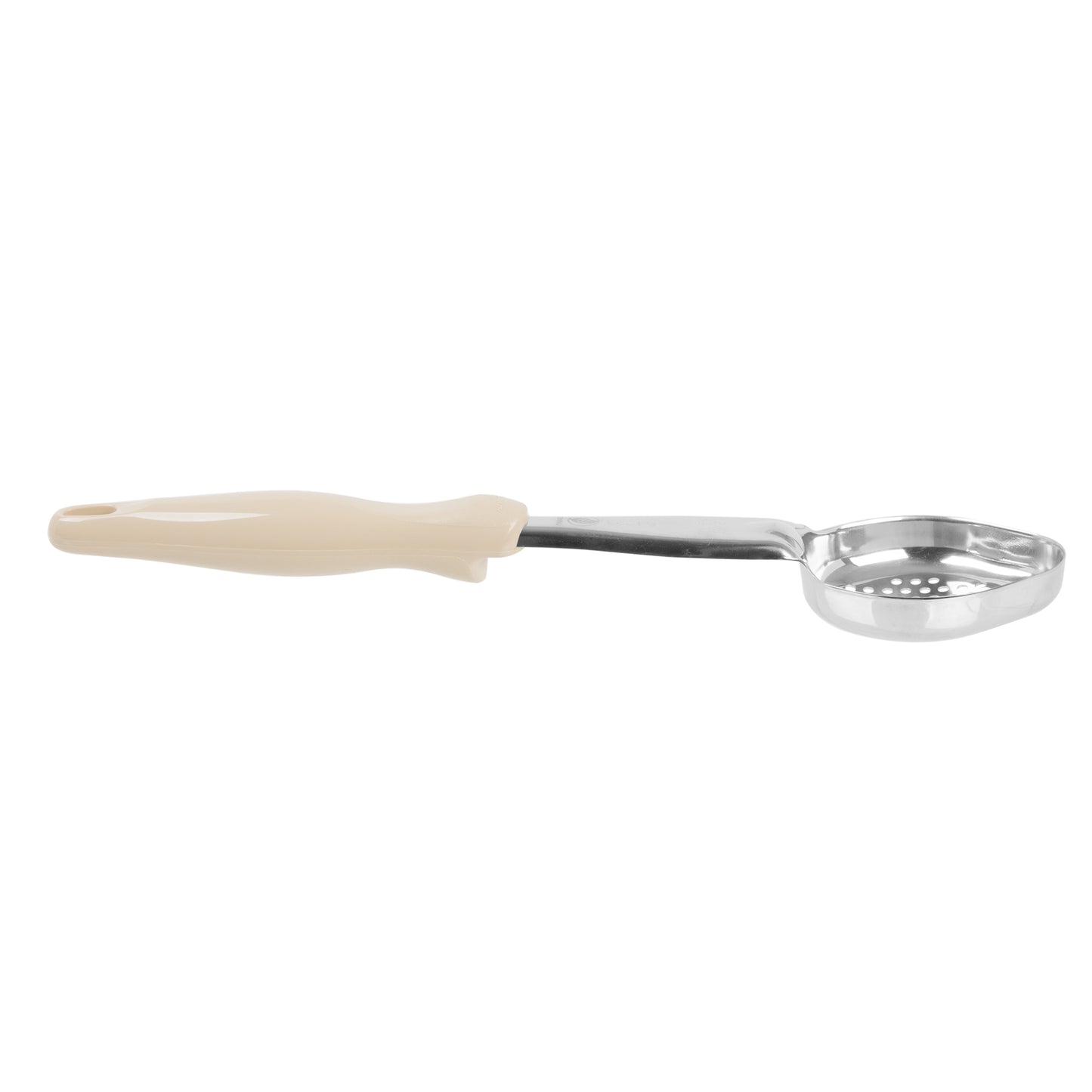 Vollrath Heavy-Duty Color Coded Oval Perforated Spoodle, 3 oz, Ivory, FINAL SALE - 6422335