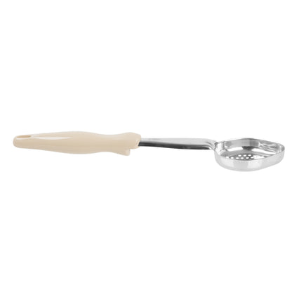 Vollrath Heavy-Duty Color Coded Oval Perforated Spoodle, 3 oz, Ivory, FINAL SALE - 6422335