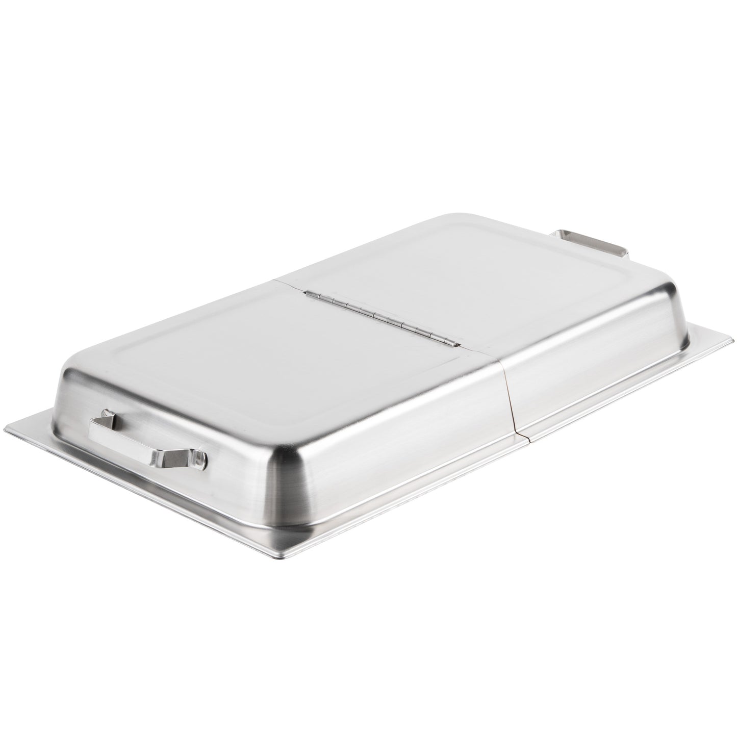 Vollrath Full Size Food Pan Hinged Dome Cover, Stainless Steel - 77400
