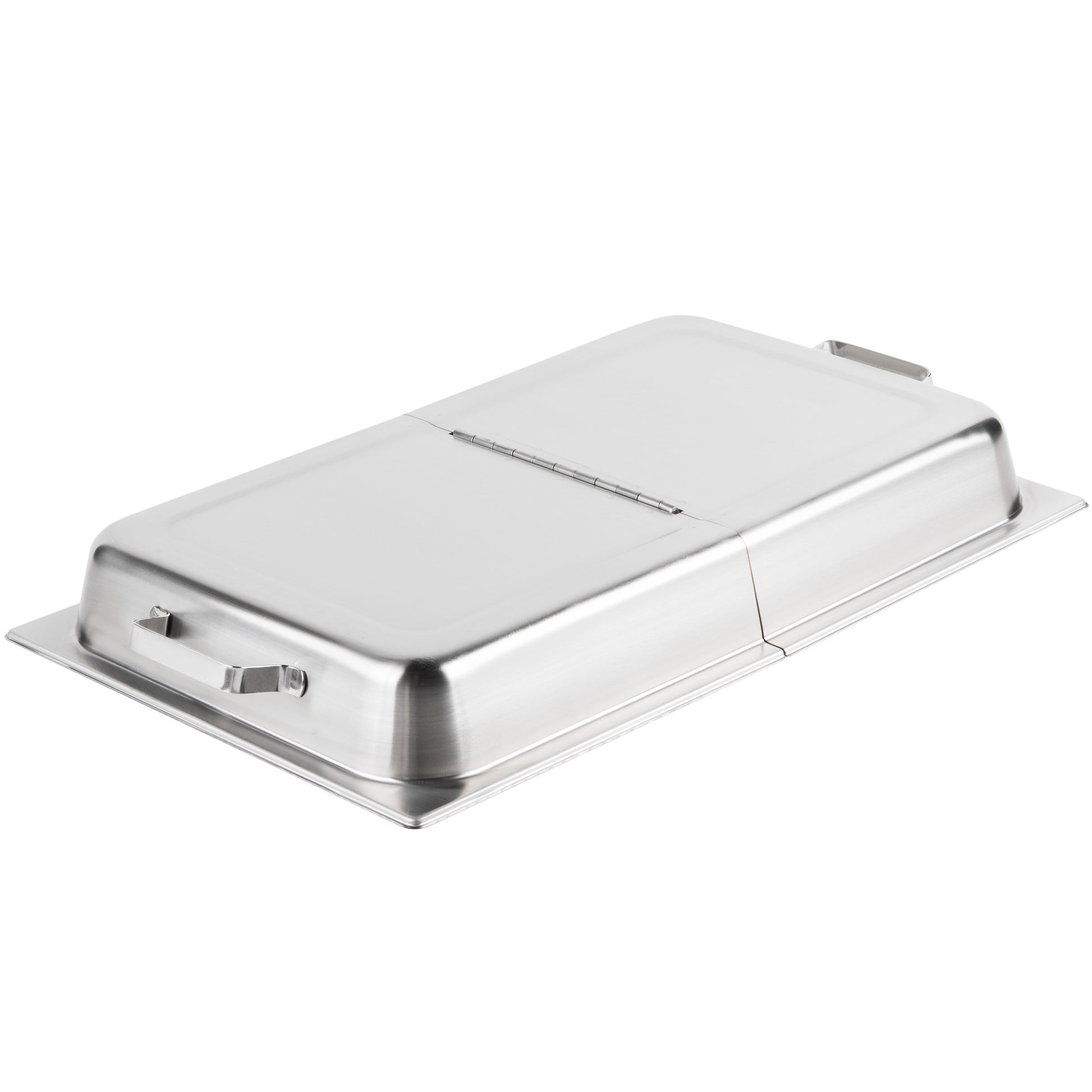 Vollrath Full Size Food Pan Hinged Dome Cover, Stainless Steel - 77400