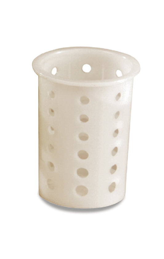 Vollrath Cutlery / Flatware Cylinder, Nylon, White - 52642