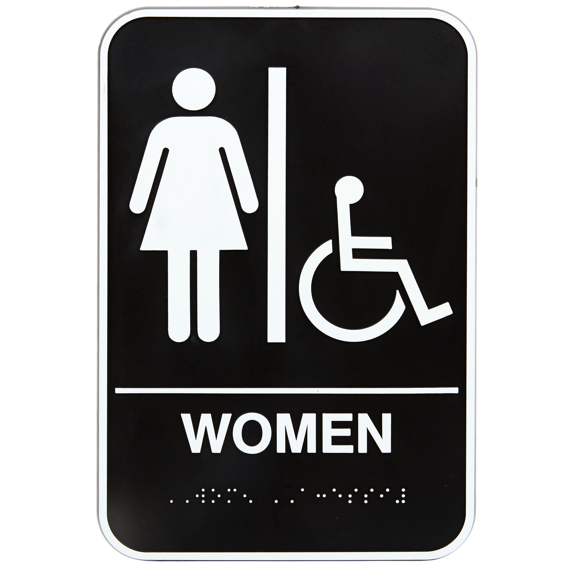 Vollrath Braille Symbol Sign, Women - 5630