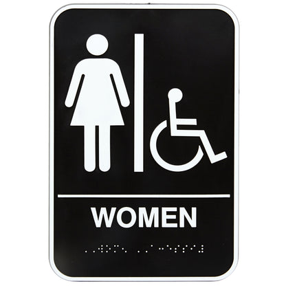 Vollrath Braille Symbol Sign, Women - 5630