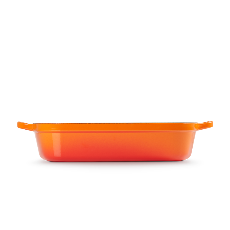 Le Creuset Rectangular Roaster, 4.9 L, Flame - view 3