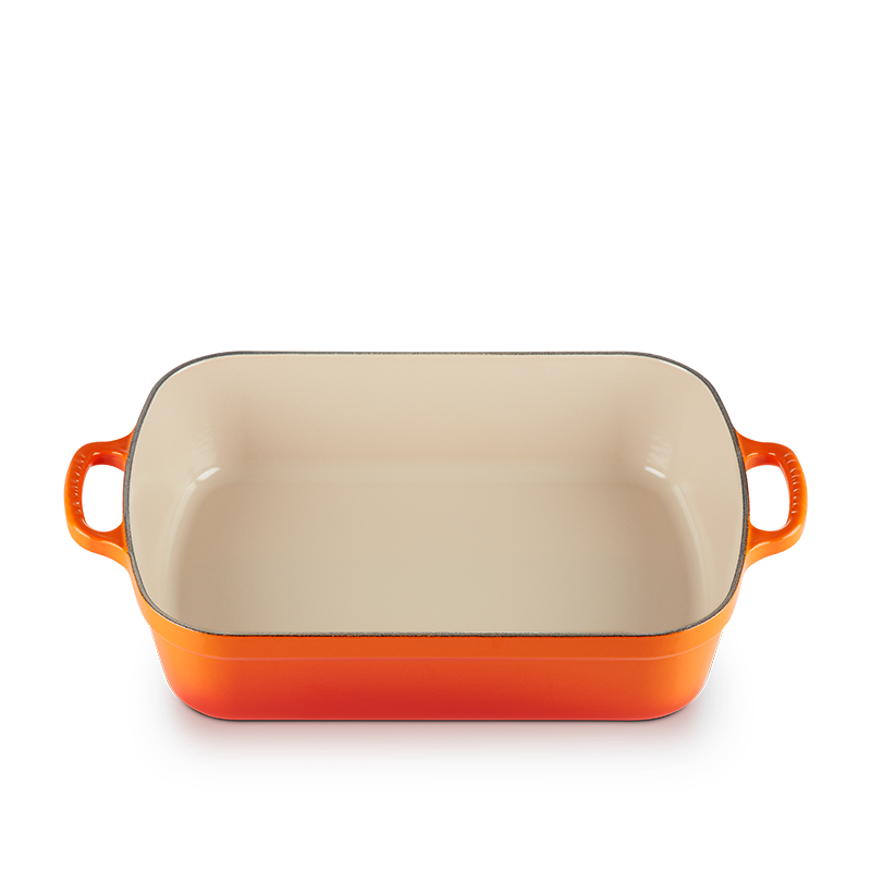 Le Creuset Rectangular Roaster, 4.9 L, Flame - view 2