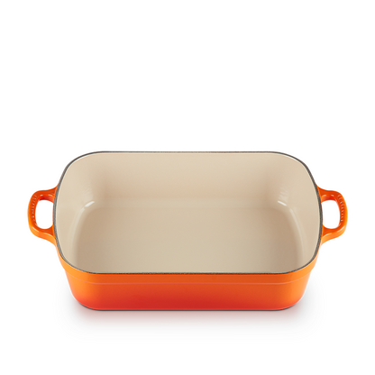 Le Creuset Rectangular Roaster, 4.9 L, Flame - view 2