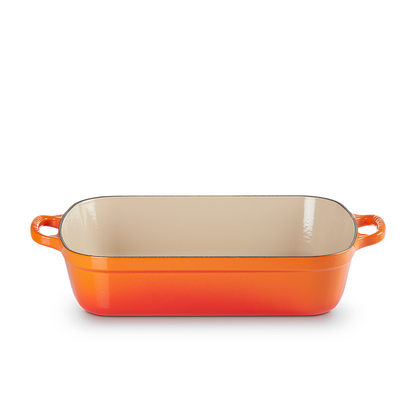 Le Creuset Rectangular Roaster, 4.9 L, Flame - view 1
