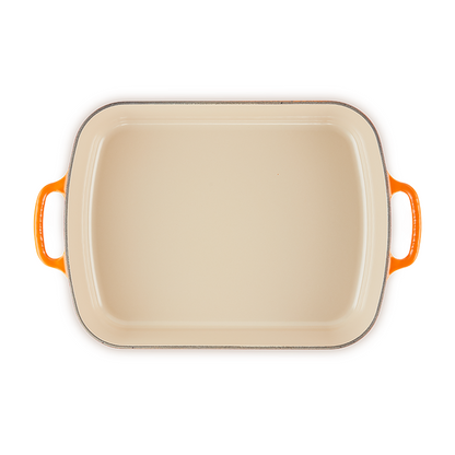 Le Creuset Rectangular Roaster, 4.9 L, Flame - view 4