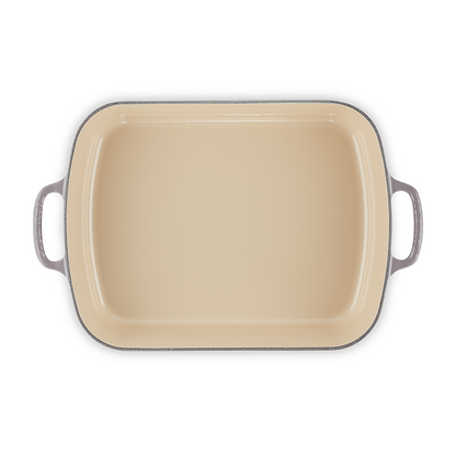 Le Creuset Rectangular Roaster, 4.9 L, Oyster - view 4
