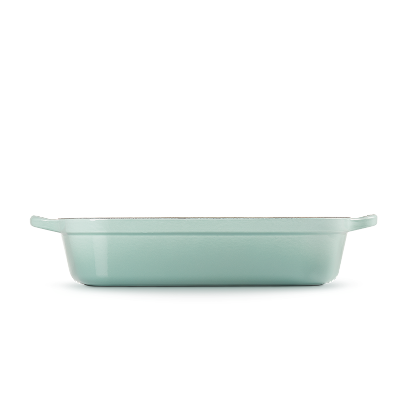 Le Creuset Rectangular Roaster, 4.9 L, Sage - view 3
