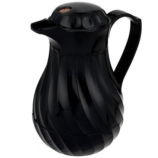 Vollrath SwirlServe Hot-N-Cold Beverage Server, 20 oz, Black - 52172