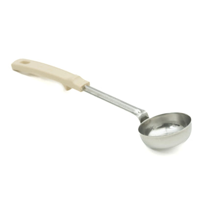 Vollrath Grip N Serve Round Solid Spoodle, Color Coded Handle, 3 oz, Ivory - 62167
