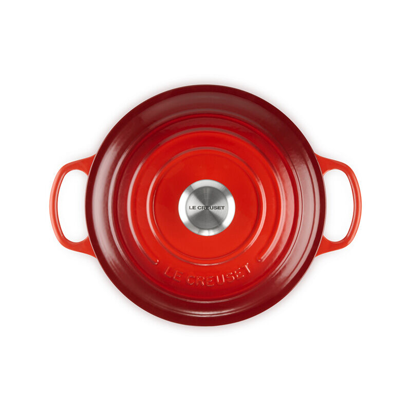 Le Creuset Round Dutch Oven, 4.2 L, Cerise - view 4