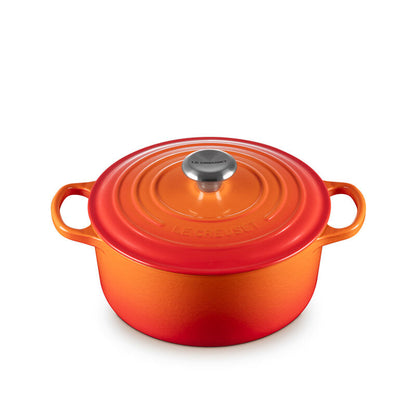 Le Creuset Round Dutch Oven, 4.2 L, Flame - view 1