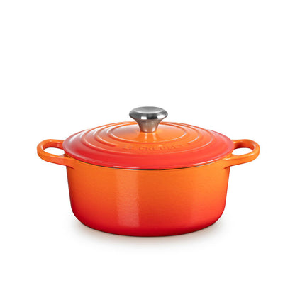 Le Creuset Round Dutch Oven, 4.2 L, Flame - view 2