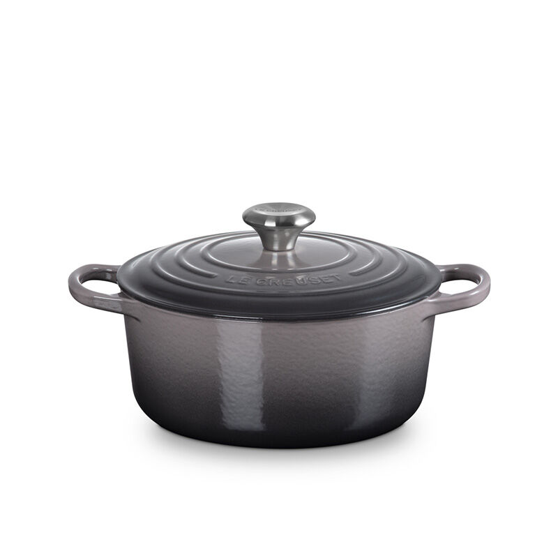 Le Creuset Round Dutch Oven, 4.2 L, Oyster - view 2