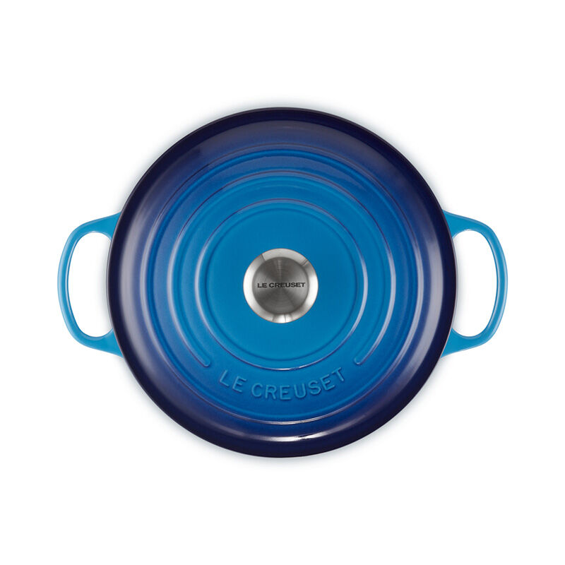 Le Creuset Round Dutch Oven, 5.3 L, Blueberry - view 4