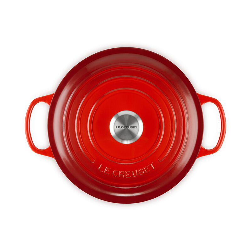 Le Creuset Round Dutch Oven, 5.3 L, Cerise - view 4