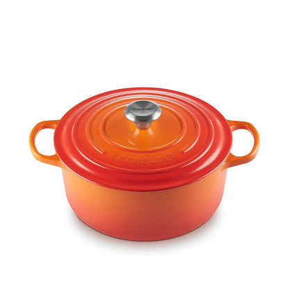 Le Creuset Round Dutch Oven, 5.3 L, Flame - view 1