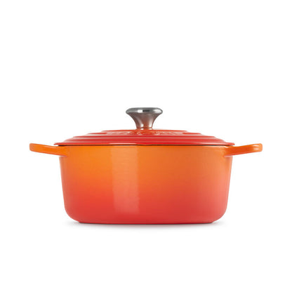 Le Creuset Round Dutch Oven, 5.3 L, Flame - view 3