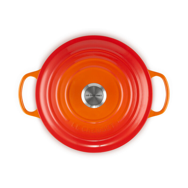 Le Creuset Round Dutch Oven, 5.3 L, Flame - view 4
