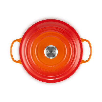 Le Creuset Round Dutch Oven, 5.3 L, Flame - view 4