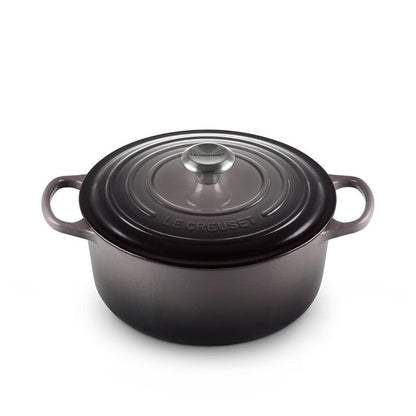 Le Creuset Round Dutch Oven, 5.3 L, Oyster - view 1