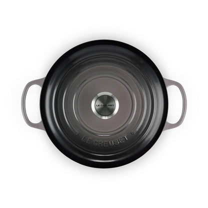 Le Creuset Round Dutch Oven, 5.3 L, Oyster - view 4