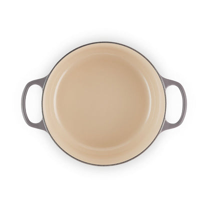 Le Creuset Round Dutch Oven, 5.3 L, Oyster - view 5