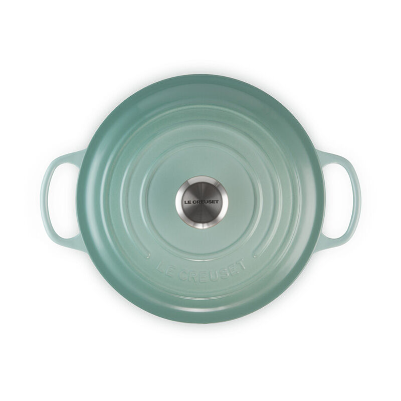 Le Creuset Round Dutch Oven, 5.3 L, Sage - view 4