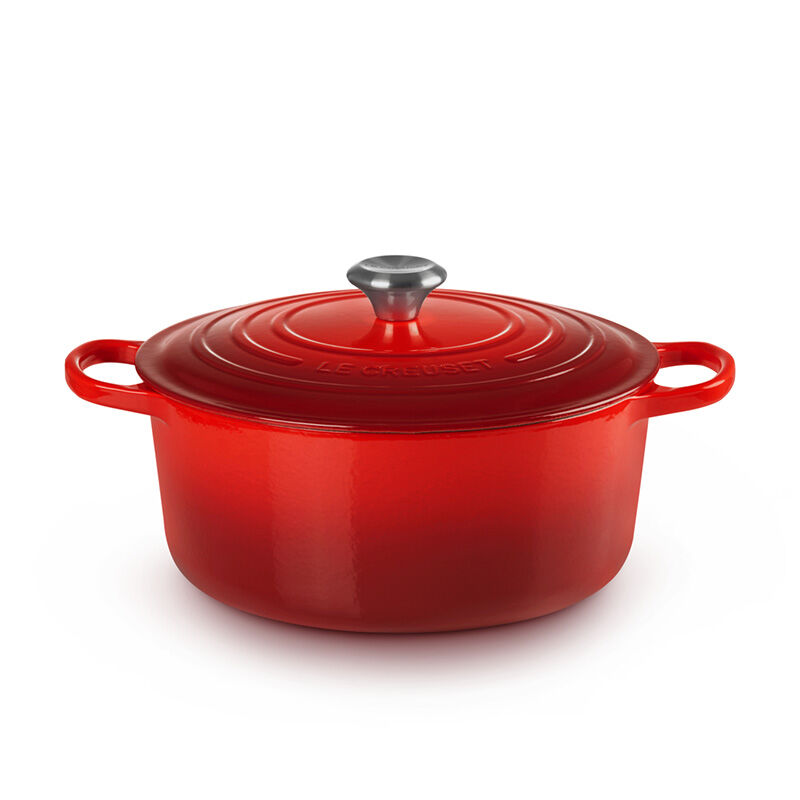 Le Creuset Round Dutch Oven, 6.7 L, Cerise - view 2