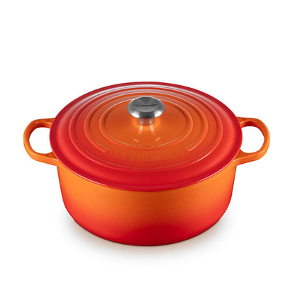 Le Creuset Round Dutch Oven, 6.7 L, Flame - view 1