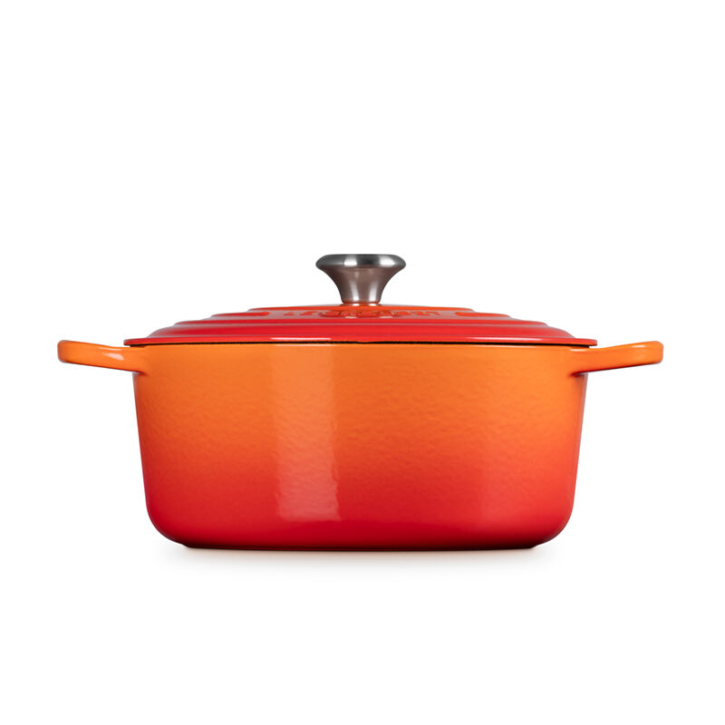 Le Creuset Round Dutch Oven, 6.7 L, Flame - view 3