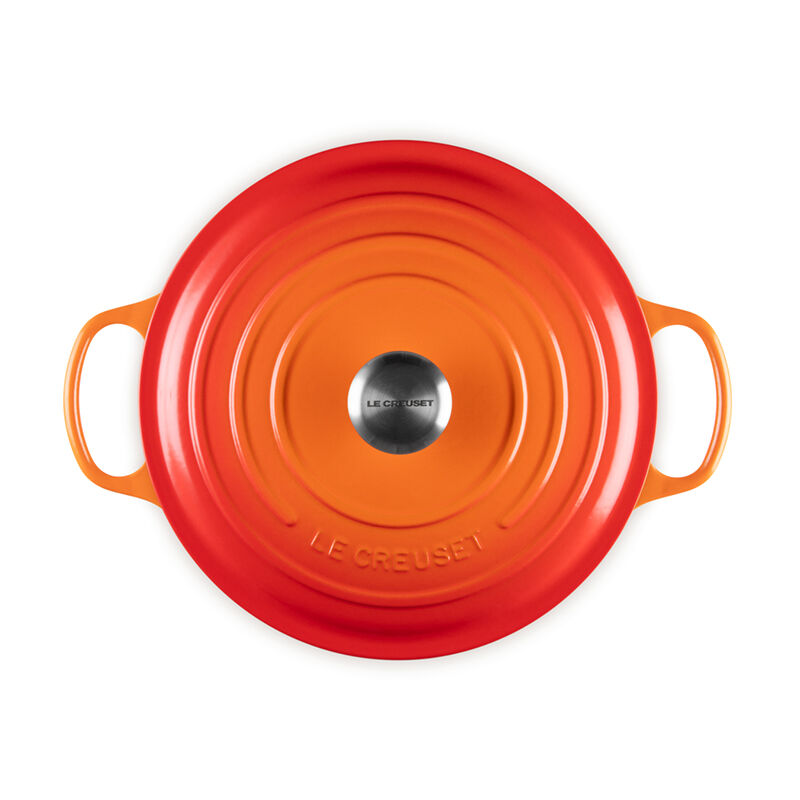 Le Creuset Round Dutch Oven, 6.7 L, Flame - view 4