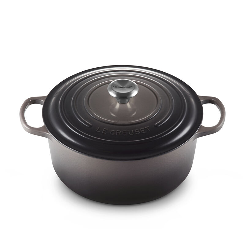Le Creuset Round Dutch Oven, 6.7 L, Oyster - view 1