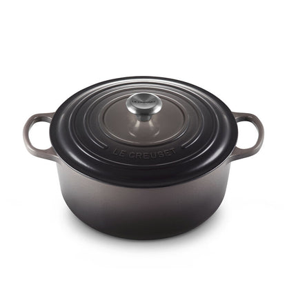 Le Creuset Round Dutch Oven, 6.7 L, Oyster - view 1