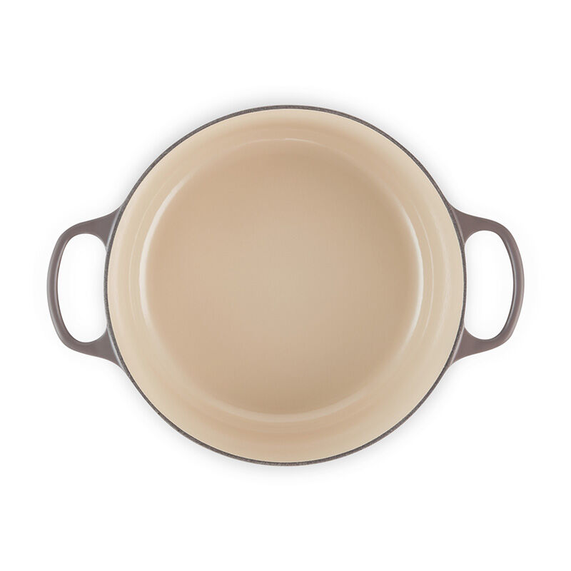 Le Creuset Round Dutch Oven, 6.7 L, Oyster - view 5