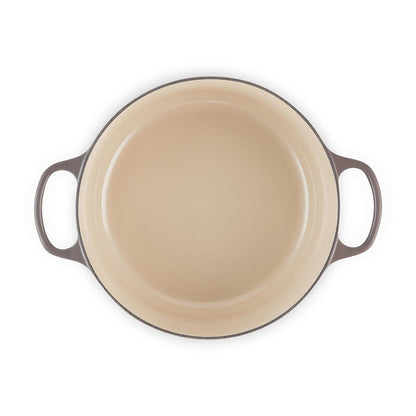 Le Creuset Round Dutch Oven, 6.7 L, Oyster - view 5