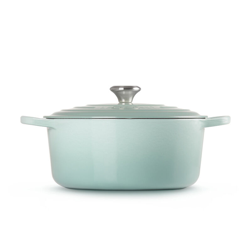 Le Creuset Round Dutch Oven, 6.7 L, Sage - view 3
