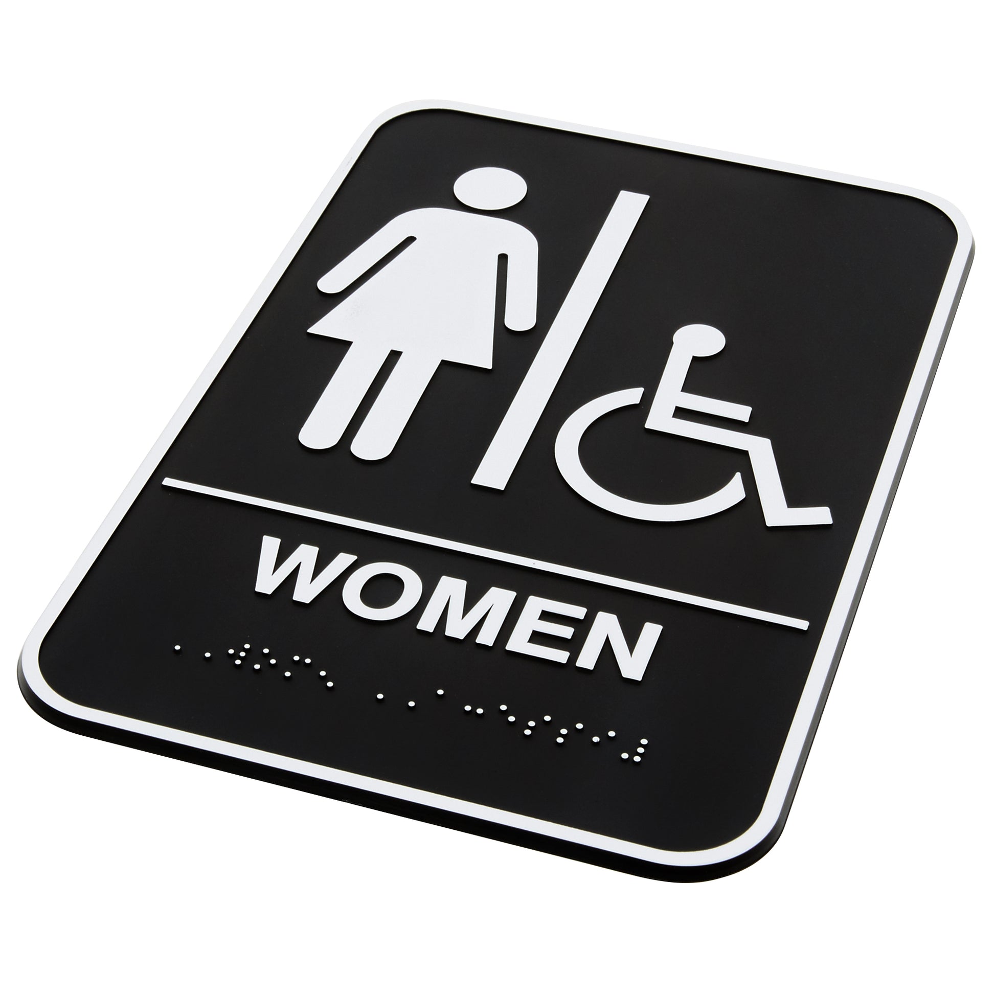 Vollrath Braille Symbol Sign, Women - 5630