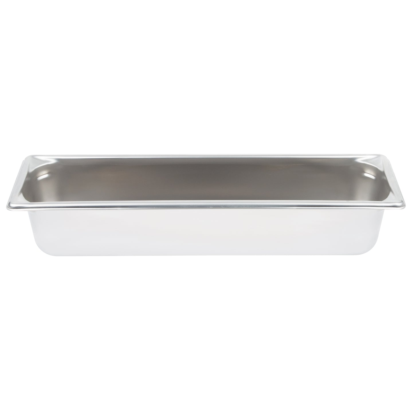 Vollrath Super Pan V Half Long Size Food Pan, 4" Deep, 22 Gauge Stainless Steel - 30542