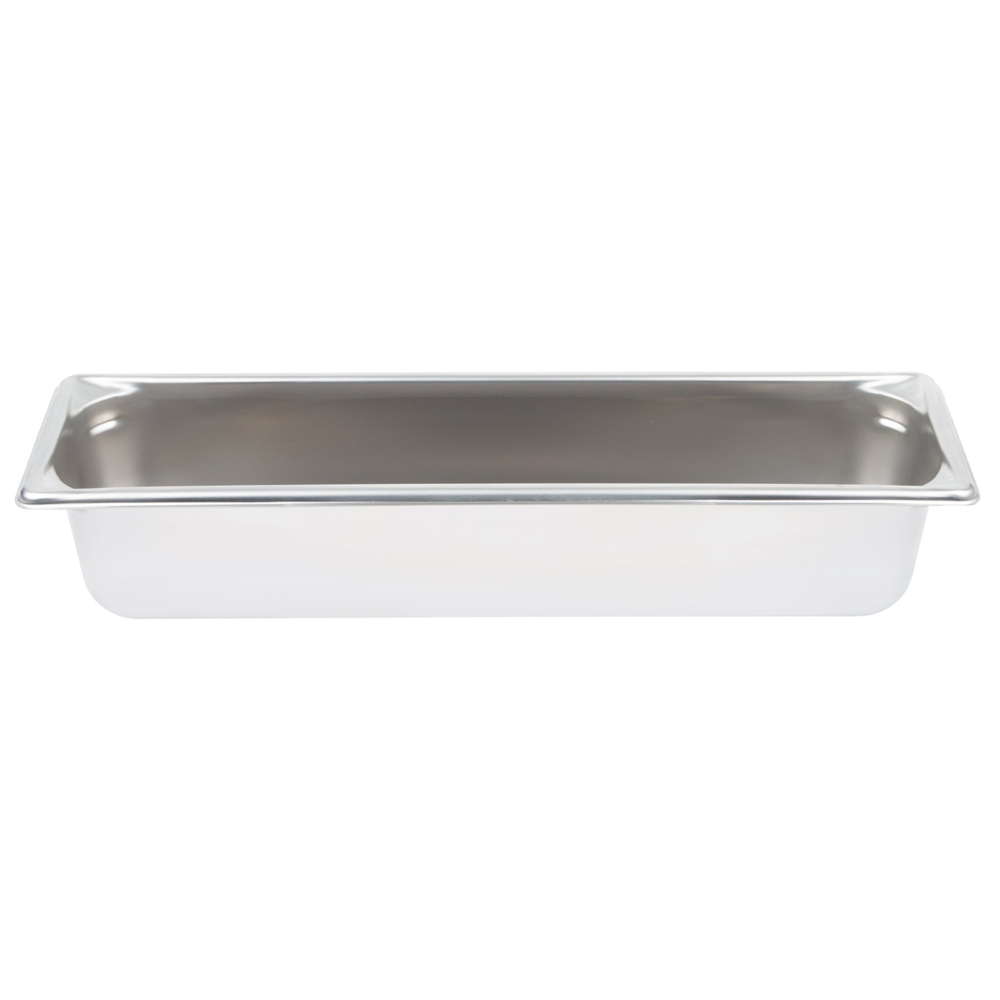 Vollrath Super Pan V Half Long Size Food Pan, 4" Deep, 22 Gauge Stainless Steel - 30542