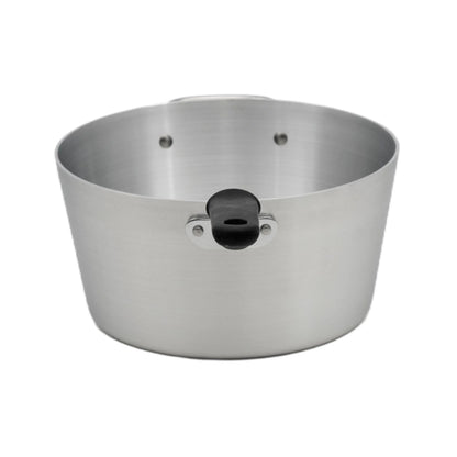 Vollrath Wear-Ever Tapered Sauce Pan, 7qt, Black Handle, Aluminum - 682170
