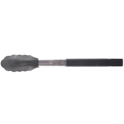 Vollrath High Temp Kool-Touch Nylon End One-Piece Tongs, 12", Black - 4781222