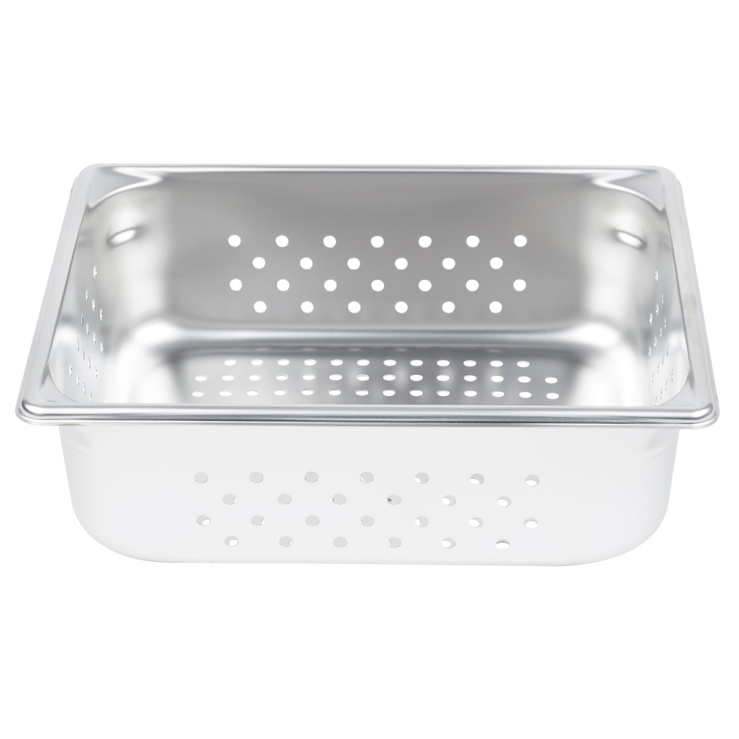 Vollrath Super Pan V Half Size Perforated Food Pan, 4" Deep, Stainless Steel - 30243