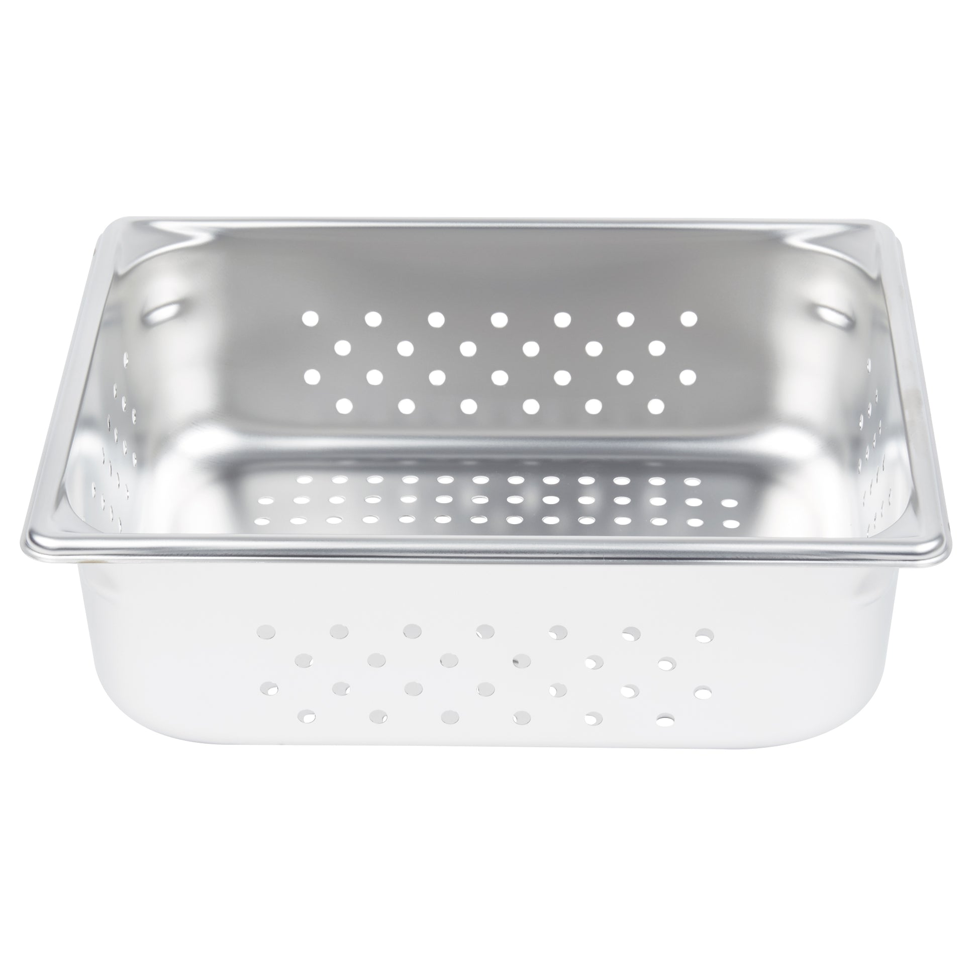 Vollrath Super Pan V Half Size Perforated Food Pan, 4" Deep, Stainless Steel - 30243