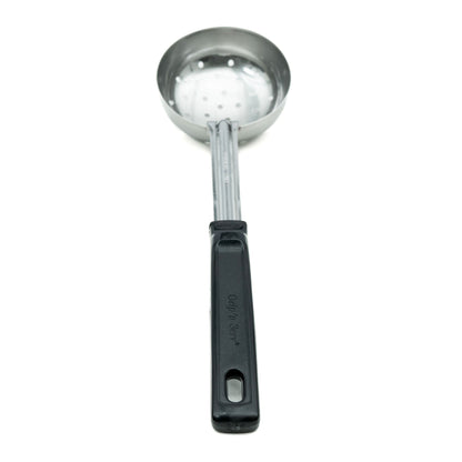 Vollrath Grip N Serve Perforated Round Spoodle, 4 oz, Black Handle - 61170